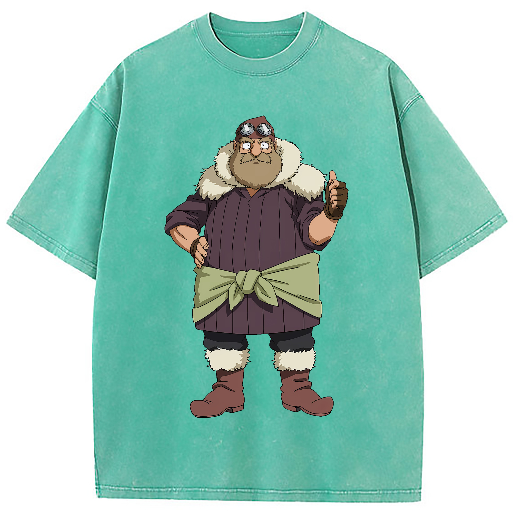 （画像用） 転スラ Regarding Reincarnated to Slime 綿100% ヴィンテージ風 半袖Tシャツ（フロントプリント）